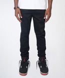 Reason 'Rhinestone' Denim in Black