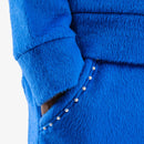 Copper Rivet Saints Mohair Pearl Stacked Sweat Pants (Royal) 531581