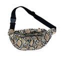 Mint Python Fanny Pack Bag (Tan) - FRESH N FITTED