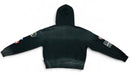 Men's BKYS 'Sports Academy' Zip-Up Hoodie in Black