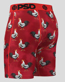PSD 'Cocky AF' Boxers (Red) - FRESH N FITTED
