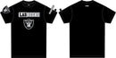 Pro Standard 'Las Vegas Raiders Split Logo' T-Shirt (Black) FOR1410387 - FRESH N FITTED