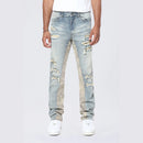 Smoke Rise 'Tapestry Insert' Denim (Vanilla Blue) JP24747 - FRESH N FITTED