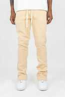 Rebel Minds Sweats Stacked Pants (Khaki) 100-475 - FRESH N FITTED