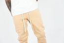 Rebel Minds Sweats Stacked Pants (Beige) 100-475 - FRESH N FITTED