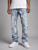 FWRD 'Surge' Relaxed Straight Denim in Ice Blue