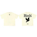 Birds 'Essential' Natural Oversized Ultra-Premium Box S/S T-Shirt - FRESH N FITTED