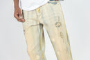 Rebel Minds 'Ripped' Straight Denim (Light Vintage) 642-615 - FRESH N FITTED