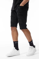 Jordan Craig 'Tulsa' Twill Denim Shorts (Black) J3219S - FRESH N FITTED