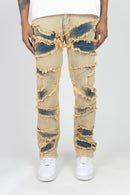 Original Fables 'Frayed' Straight Denim (Desert) G51-682 - FRESH N FITTED