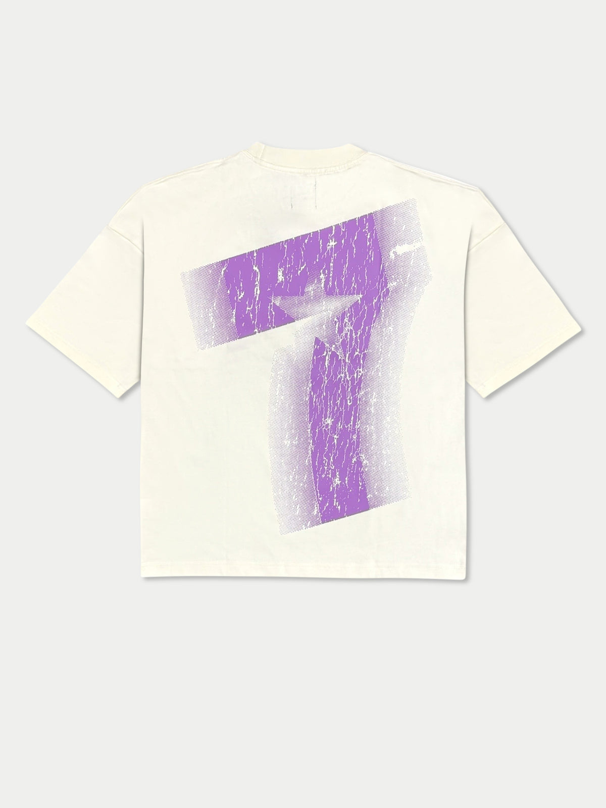 7M 'Static' T-Shirt (Cream) | Fresh N Fitted