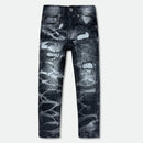 Evolution Kids 'Rip & Repair' Legacy Denim (Washed Black) EV-330207K - FRESH N FITTED