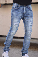 DNM Story Skinny Denim (Washed Blue) DNM-012 - FRESH N FITTED