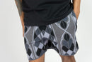 Rebel Minds 'Peace Of Mind' Sweater Shorts (Charcoal) 151-942 - FRESH N FITTED
