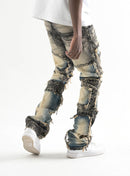 Taker 'Multi Wash Panel' Stack Denim (Vintage) T4106 - FRESH N FITTED