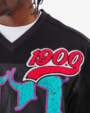 VOYAGE STUDIO Cropped Jersey T-Shirt (Black) 51T03 - FRESH N FITTED