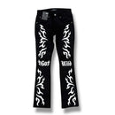 Publik 'Go Wild' Flare Fit Denim (Jet Black) KD2509 - FRESH N FITTED