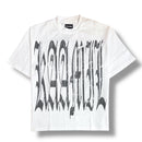KML ‘DAMAGED GOODS’ T-Shirt (White) - FRESH N FITTED