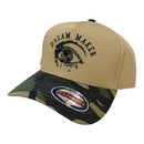 MUKA 'Dream Maker' Snapback Hat (Tan/Camo) - FRESH N FITTED