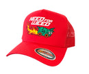 MUKA 'Need For Weed' Trucker Hat (Red) TN5344 - FRESH N FITTED