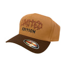 MUKA 'Limited Edition' Snapback Hat (Tan/Brown) - FRESH N FITTED