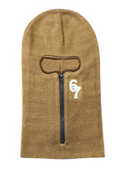 67 'Zip' Ski Mask (Brown) - FRESH N FITTED