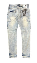 Publik 'Cross Patch' Slim Fit Denim (Rust Blue) KD2533 - FRESH N FITTED