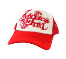 7M 'INTL' Trucker Hat (White/Red) - FRESH N FITTED