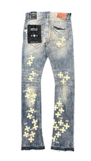 SYIP 'Stamped' Stacked Denim (Vintage) JTF2293 - FRESH N FITTED