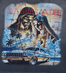 Rare Peace 'No Guarantee' Oversized Cropped T-shirt (DK. Grey) RT5029 - FRESH N FITTED