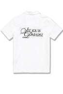 Jordan Craig Kids ‘Oakland Mechanic’ Short Sleeve Button Up Shirt (White) 2061K - FRESH N FITTED