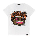 BEAR THE BEAMS KIDS 'Big Face' T-Shirt (White) - FRESH N FITTED