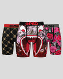 PSD 'Rich Ruby 3PK' Boxers - FRESH N FITTED