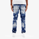 Copper Rivet 'Rip' Heavy Bleach Wash Denim (LSB) 533010 - FRESH N FITTED