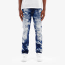 Copper Rivet 'Rip' Heavy Bleach Wash Denim (LSB) 533010 - FRESH N FITTED