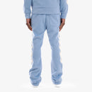 Copper Rivet 'Saints' Mohair Pearl Stacked Sweat Pants (Light Blue) 531581 - FRESH N FITTED