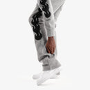 Copper Rivet 'Saints' Mohair Pearl Stacked Sweat Pants (Gray) 531581 - FRESH N FITTED