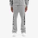 Copper Rivet 'Saints' Mohair Pearl Stacked Sweat Pants (Gray) 531581 - FRESH N FITTED