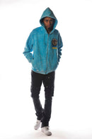 DISSORDER 'Established Alone' Zip Up Hoodie (Aqua) GN4103-AQU - FRESH N FITTED