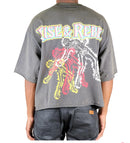 Kleep 'Twitch' Premium Cropped T-Shirt (Grey) KT-1920 - FRESH N FITTED