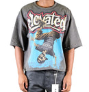 Kleep 'Twitch' Premium Cropped T-Shirt (Grey) KT-1920 - FRESH N FITTED