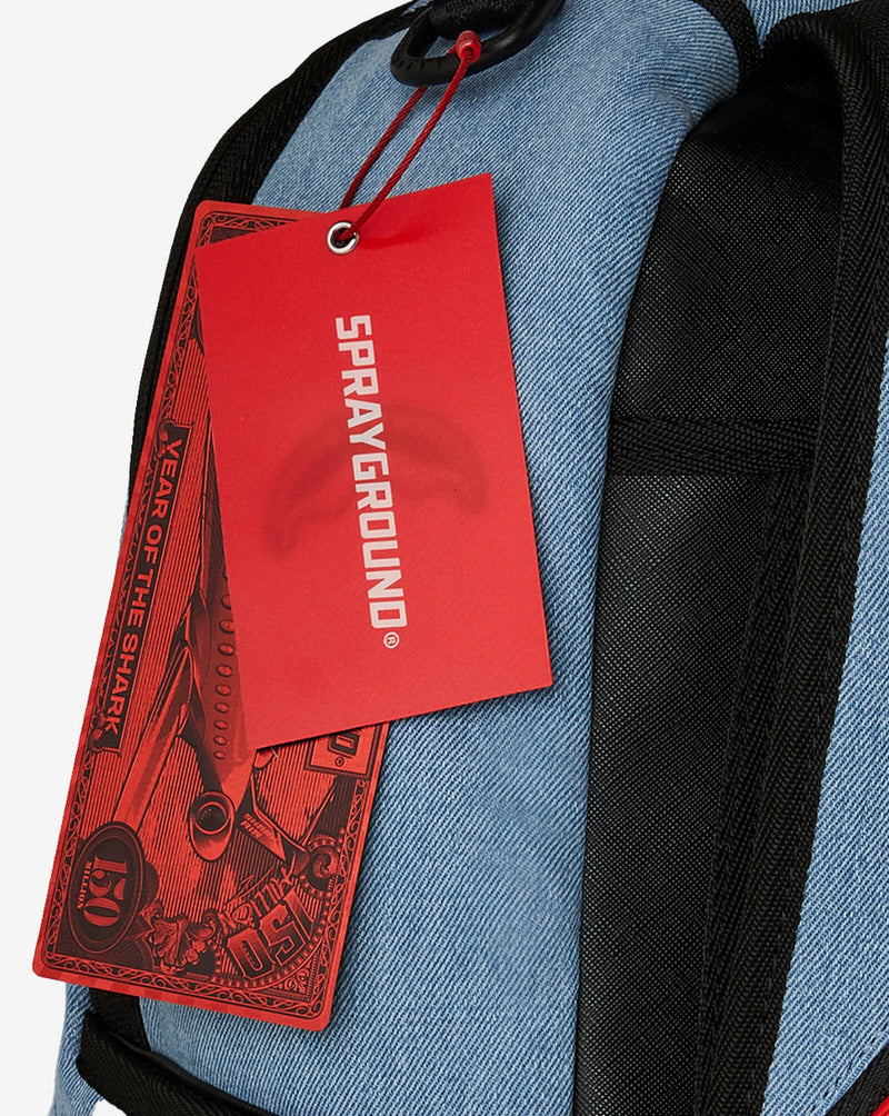 SPRAYGROUND 'Denim Tear 3am Patches' Backpack (910B8302NSZ)
