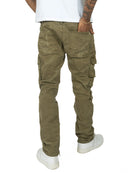 Makobi 'Berteli' Cargo Pants (Olive) M1737 - FRESH N FITTED