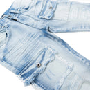 Makobi Kids "Cesare" Stacked Denim (Lt. Wash) B1968 - FRESH N FITTED