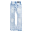 Makobi Kids "Cesare" Stacked Denim (Lt. Wash) B1968 - FRESH N FITTED