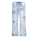 Makobi Kids "Cesare" Stacked Denim (Lt. Wash) B1968 - FRESH N FITTED