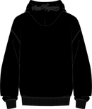 Pro Standard San Francisco 49ers 'Blackout' Drop Shoulder Hoodie (Black) FS45411070 - FRESH N FITTED
