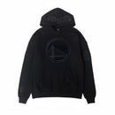 Pro Standard Golden State Warriors 'Blackout' Drop Shoulder Hoodie (Black) BGW5516450 - FRESH N FITTED