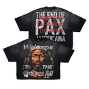 Rare Peace Welcome To The Dark Age 2.0 rhinestone cropped t-shirt black RT5053