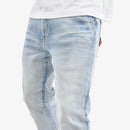 Copper Rivet 'Destroy Effect' Cross Hatch Denim (LSB) 533016 - FRESH N FITTED